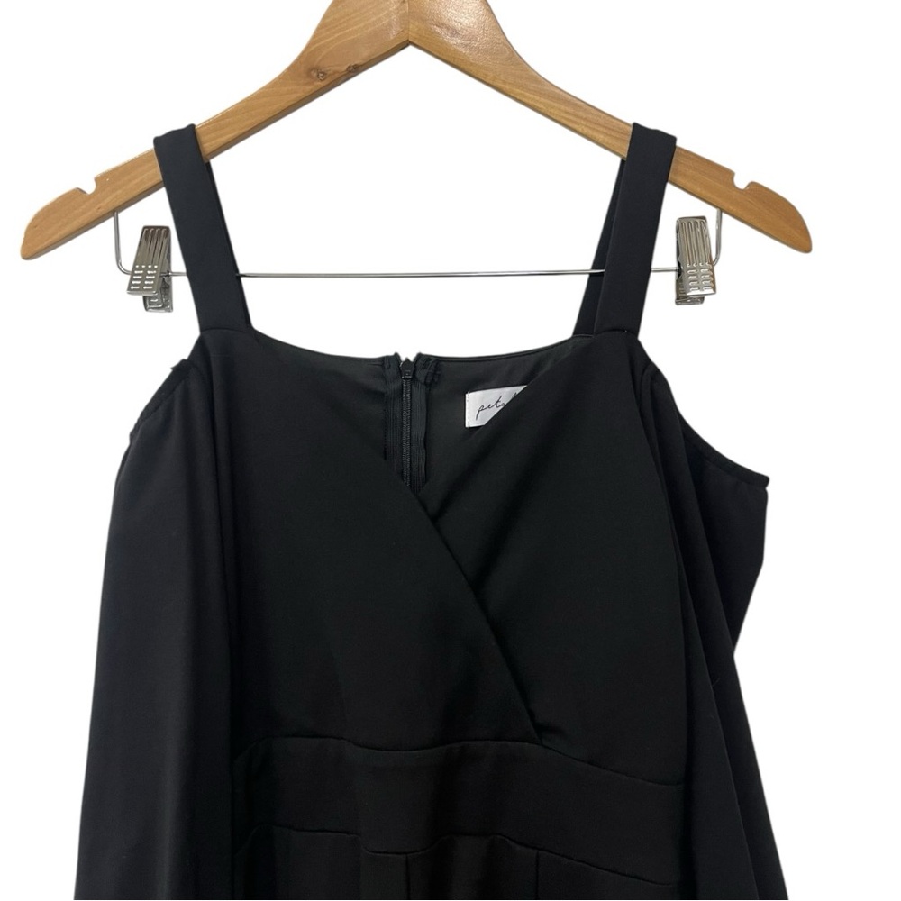 Petal And Pup Black Cold Shoulder Romper S - Picture 2 of 7